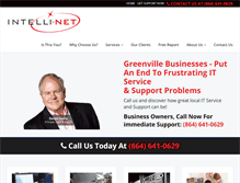 Tablet Screenshot of intellinet-sc.com